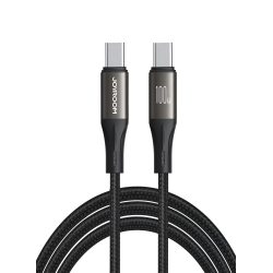 Cable Charger Mobile Joyroom Type-C To Type-C 100W SA25 1.2M Black